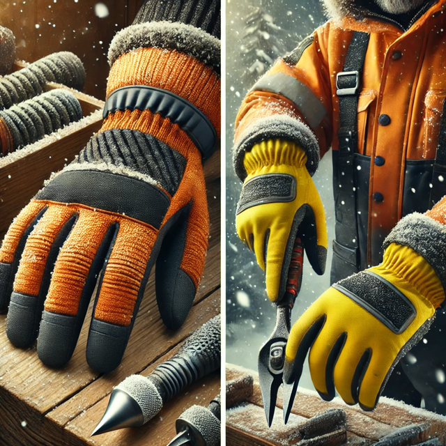 Porównanie rękawic roboczych ocieplanych skórzanych – Delta Plus, Polstar, CXS Canis i Procera