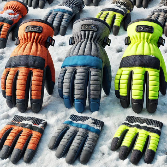 Zimowe rękawice robocze ocieplane Reis RLCS Winter, Polstar Alaska Evolution i Procera X-Driver Winter – porównanie modeli