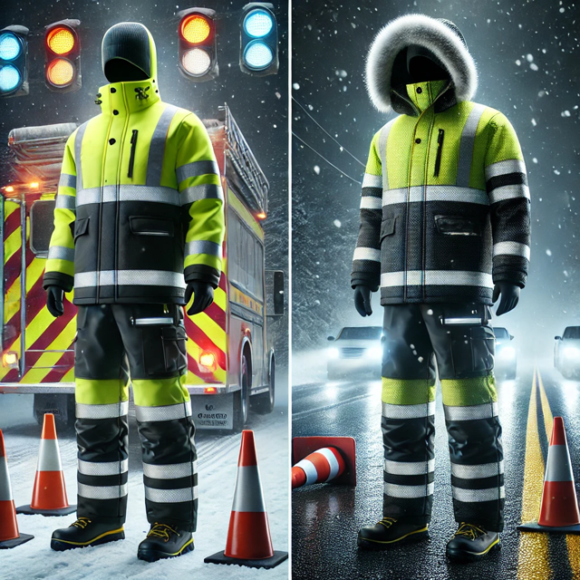 Porównanie kurtek roboczych ocieplanych 2w1 dla ekip serwisów drogowych: Art.Mas Flash Bi Short, CXS Canis Irvine, Reis Treefrog