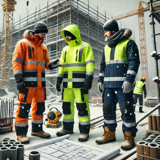 Zestaw Polstar dla pracownika magazynu zewnętrznego – widoczność i komfort w niskich temperaturach