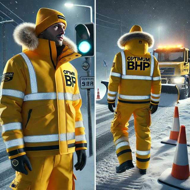 Odzież zimowa z logo – profesjonalna identyfikacja pracowników w logistyce