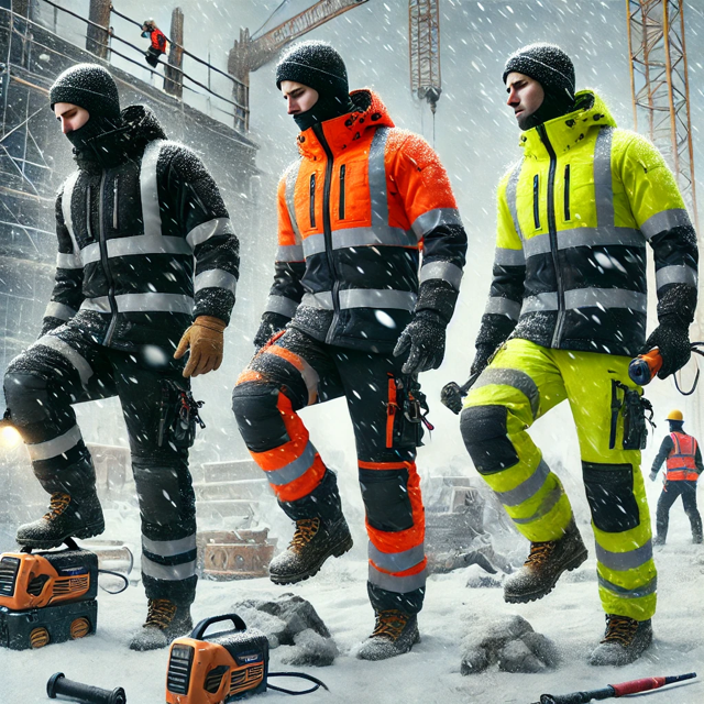 Zestaw CXS Canis dla monterów – kurtka Luton, spodnie Sirius Brighton i rękawice Technik Winter