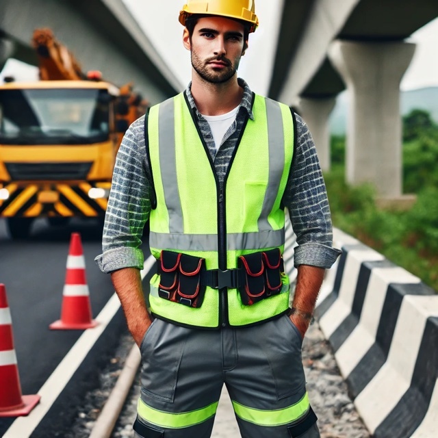 🚧✨ Odzież robocza premium dla branży drogowej – maksymalne bezpieczeństwo, trwałość i komfort w wymagających warunkach