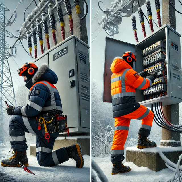 Cold-Weather Comfort for Electricians: Layering with Portwest FR11 Shirt, FR10 Polo and FR31 Hi-Vis Flame-Resistant Fleece
