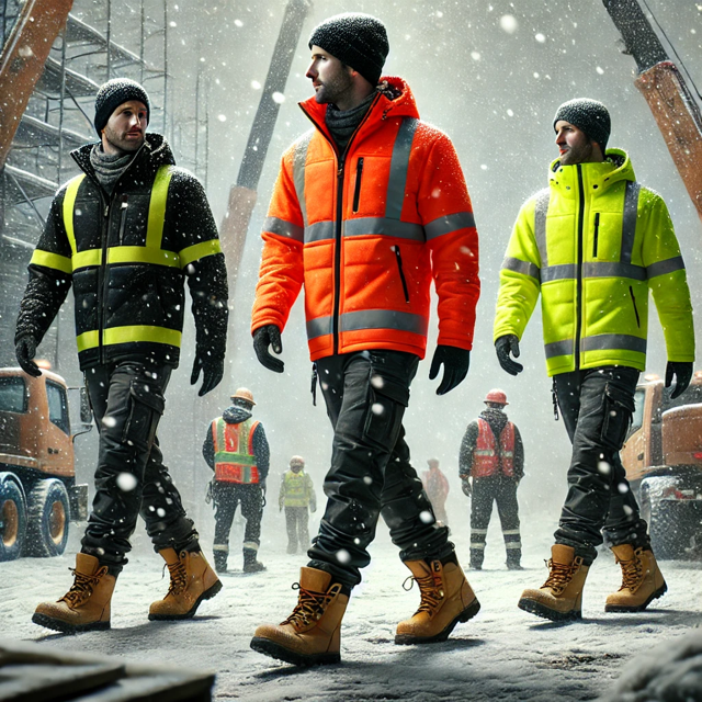 Winter PPE for Roofers: Lightweight but Warm Urgent Softshells and Thermal Layers