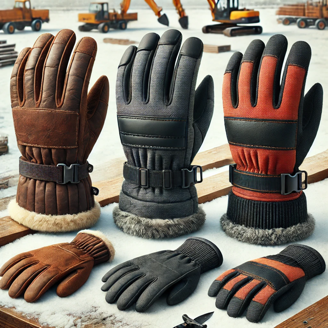 Rękawice zimowe dla pracowników magazynu chłodniczego – maksymalna izolacja w niskich temperaturach