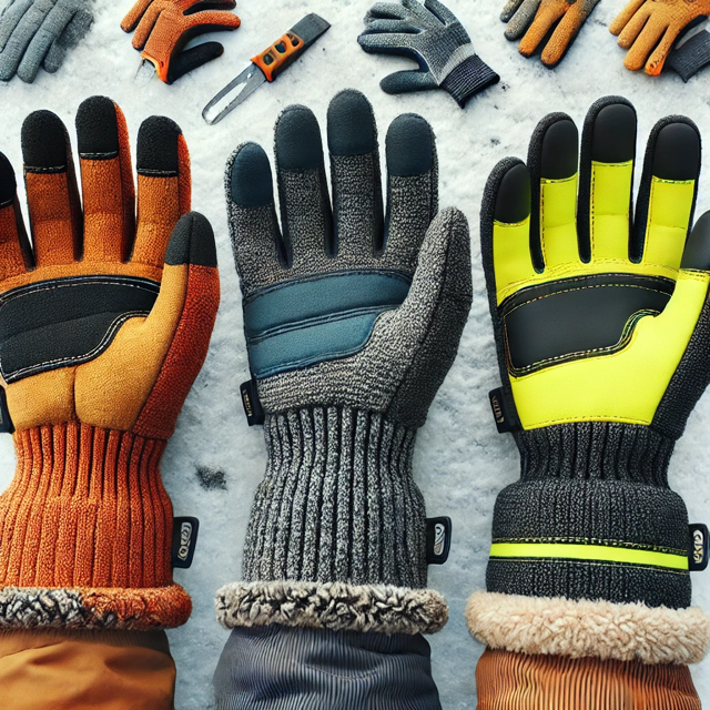 Zimowe rękawice robocze ocieplane Reis, Ardon i Polstar – porównanie modeli