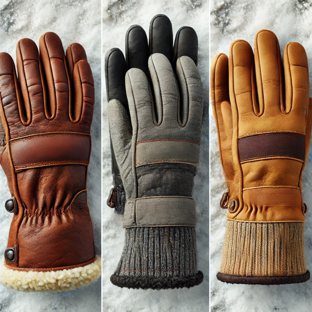 REIS Winter Gloves for Ice-Road Drivers, Towing Services and Emergency Road Assistance in Sub-Zero Conditions: RLCS ICE vs. RWD WINTER DRAGON vs. BLACKSAND