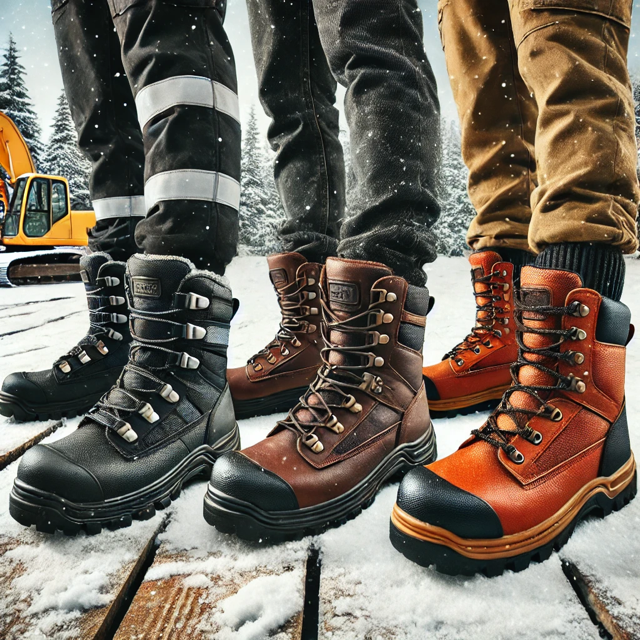 Insulated Safety Boots for Winter 2025 – Comparing Procera Narvik S3, CXS Canis Stone Apatit Winter S3, and VM Footwear Wellington S3