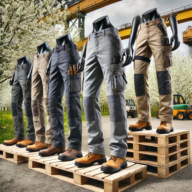 Jakie spodnie robocze na wiosnę 2025 polecamy na naszym blogu BHP?