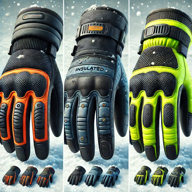 REIS Winter Gloves for Forestry, Tree Cutting, Outdoor Green Maintenance and Cold-Weather Landscaping: RLWARMER vs. RFROZEN DRAGON vs. RWD WINTER DRAGON