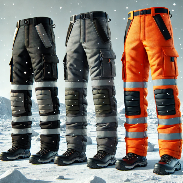 Porównanie spodni roboczych ocieplanych: Ardon H8940, Delta Plus Fargo HV i Snickers Workwear AllroundWork 6630