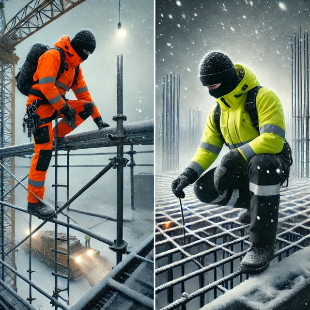 Multifunktionale Winter-Arbeitskleidung – All-in-One-Lösungen für Bau und Logistik