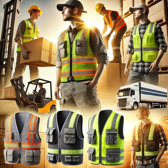 Kamizelki odblaskowe specjalistyczne – Snickers 4310 AllroundWork, Snickers ProtecWork 4260 i Portwest Iona F474