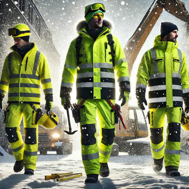 Urgent Insulated Workwear for Public Utility Workers: Durable Protection and Visibility During Winter Operations