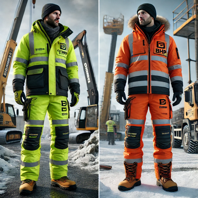 Personalizacja zimowej odzieży odblaskowej Portwest – hafty i nadruki z logo firmy