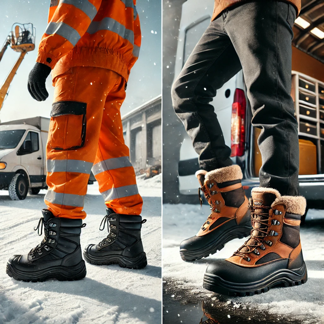 Porównanie spodni roboczych ocieplanych: Doker Winter Sara Workwear, LH Formen Leber&Hollman i Grom 3w1 Sara Workwear