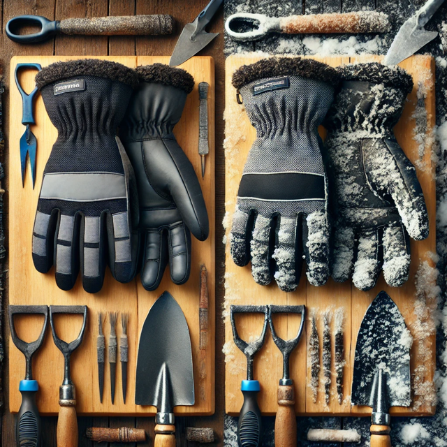 REIS Winter Gloves for Wet Loading Docks, Outdoor Logistics and Snowmelt Conditions: RLCS WINTER vs. SANDOIL WIN vs. RFROZEN DRAGON