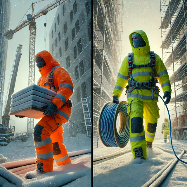 CXS Canis Winter Workwear for Construction Supervisors: Professional Look with Thermal Performance