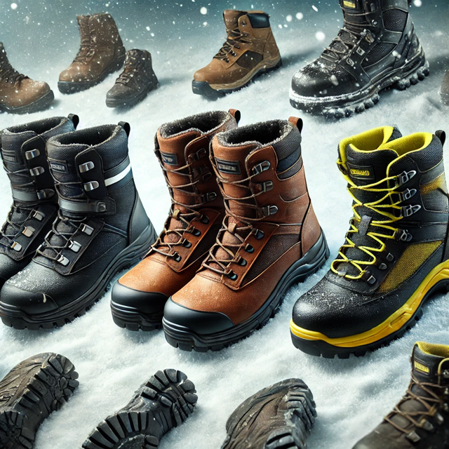 Insulated Safety Boots for Winter 2025 – Comparing Portwest Eden FD15 S3, CXS Canis Stone Apatit Winter S3, and Ardon Firwin G3131 S3
