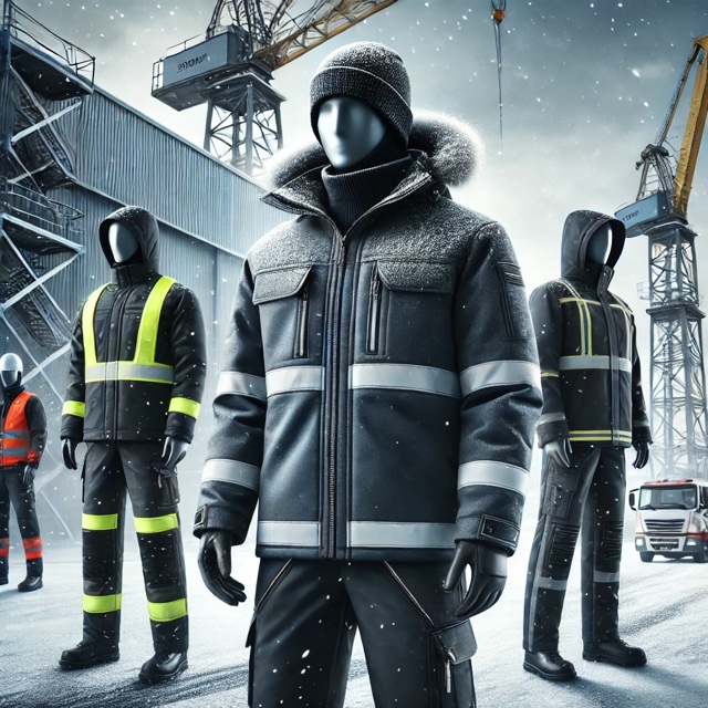 Przegląd odzieży roboczej ocieplanej Sara Workwear w hurtowni Optimum BHP