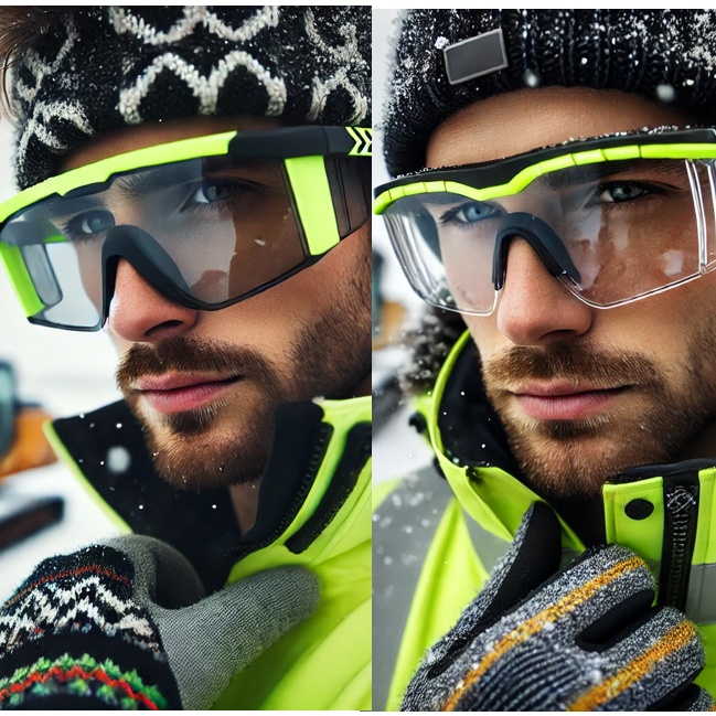 Okulary dymione a przezroczyste – które lepiej sprawdzą się na budowie i w magazynie?