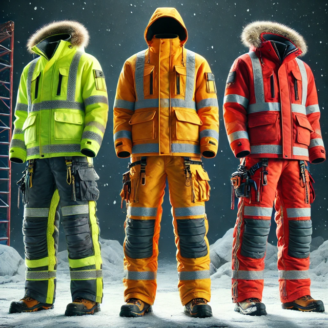 Mid-Range Insulated Workwear for Airport Ground Handling Teams – Reliable Winter Protection for Ramp and Logistics Crews