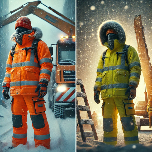 Procera Winter Workwear for Couriers and Delivery Drivers: Mobility and Comfort on the Road