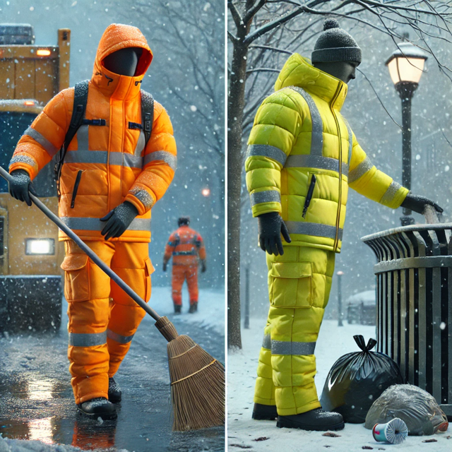 Premium Insulated Workwear for Road Workers – High-Performance Winter Gear for Outdoor Infrastructure Teams