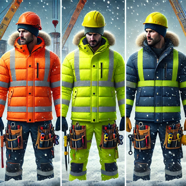 Vergleich von Arbeitsjacken 3-in-1: Lahti Pro L40940 vs. Portwest PW3 PW302 vs. Stalco Pilot Hi-Vis