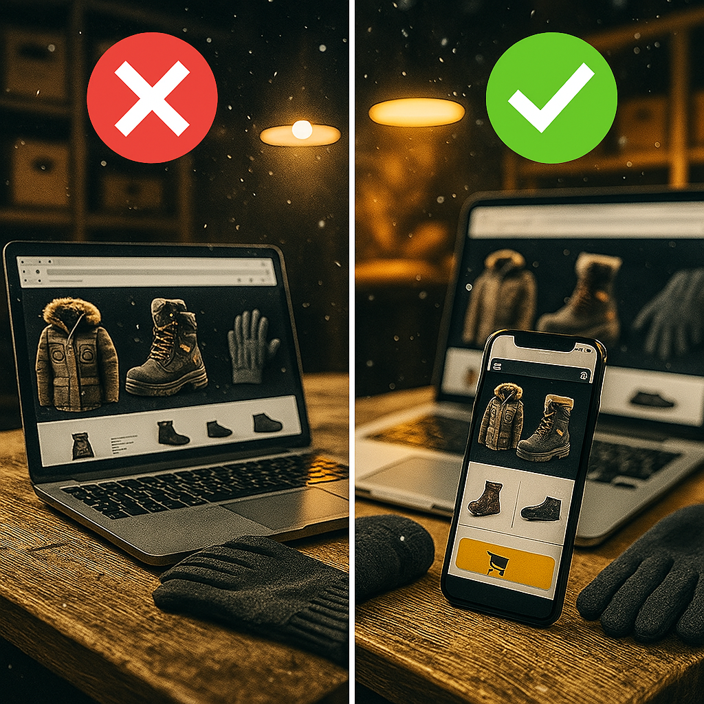 How to Spot a Reliable Winter Safety Store Online – 10 Red Flags and 10 Green Lights