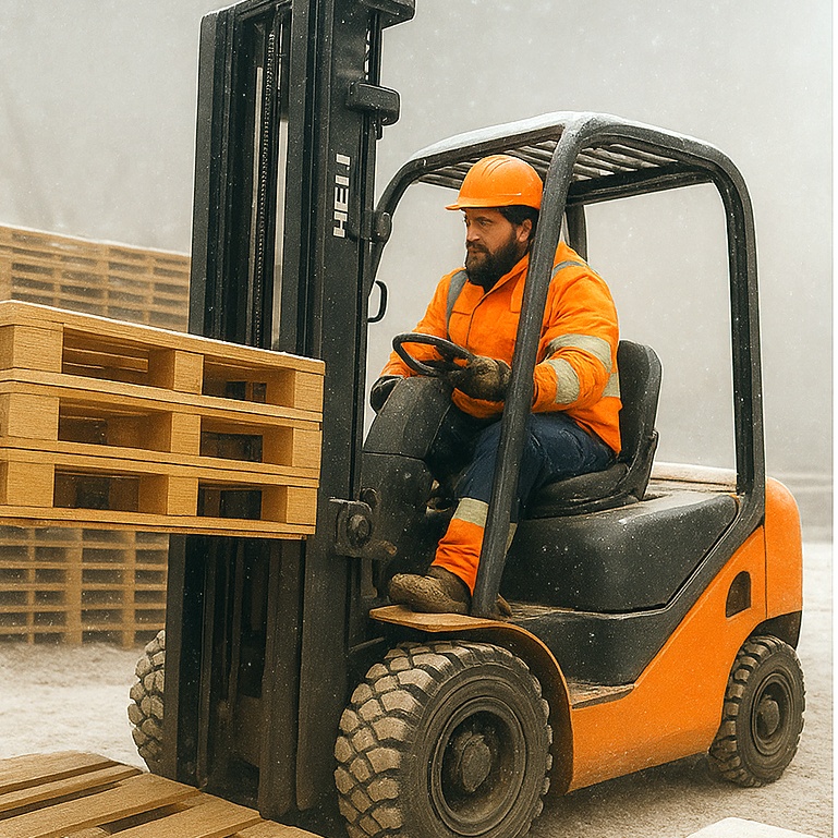 Zestaw ocieplanej odzieży Procera dla operatorów maszyn i wózków widłowych – wygoda i bezpieczeństwo zimą