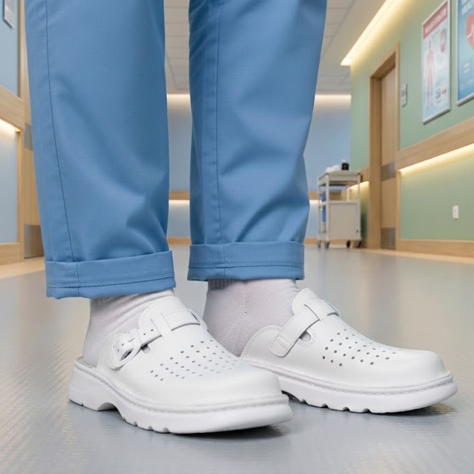 Julex 4102 ESD – Hygienische Arbeitsschuhe für Pflegeheime und medizinische Einrichtungen